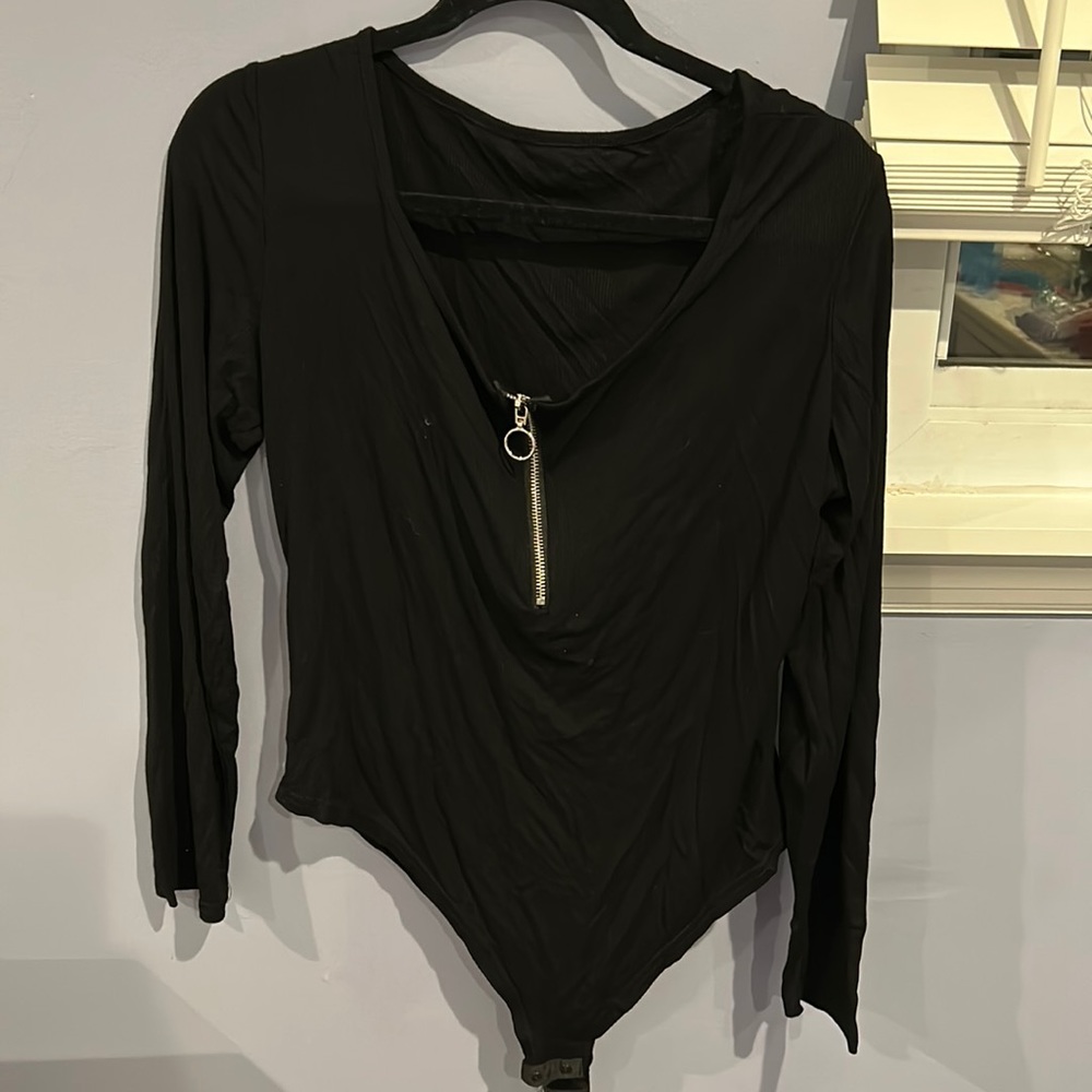 zipper o ring bodysuit